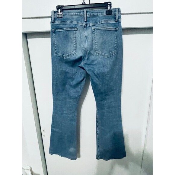 Frame Denim Le High Rise flare jeans size 30 Light Wash - Picture 3 of 16
